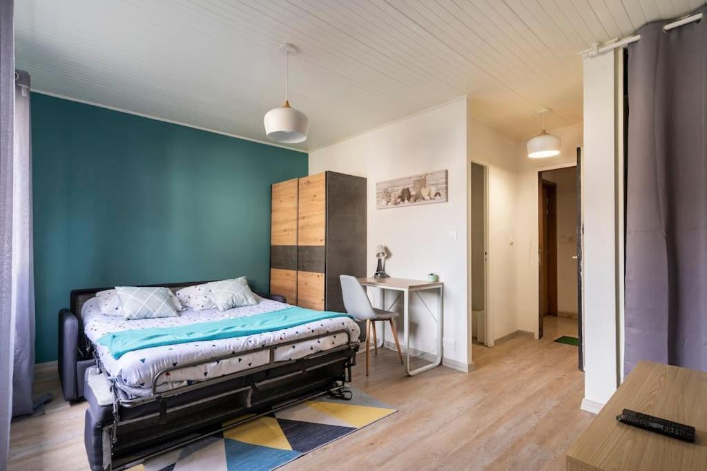 Studio Cosy Proche Du Centre + Parking Gratuit Cluses Exterior photo